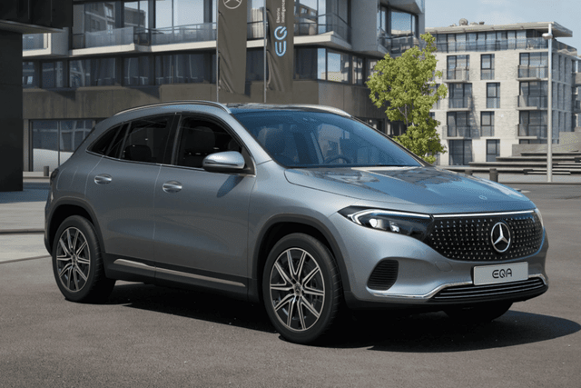 Mercedes Benz Eqa High-tech Silver Color Image
